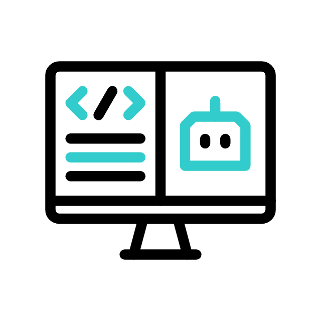 Front-end and Back-end Development icon